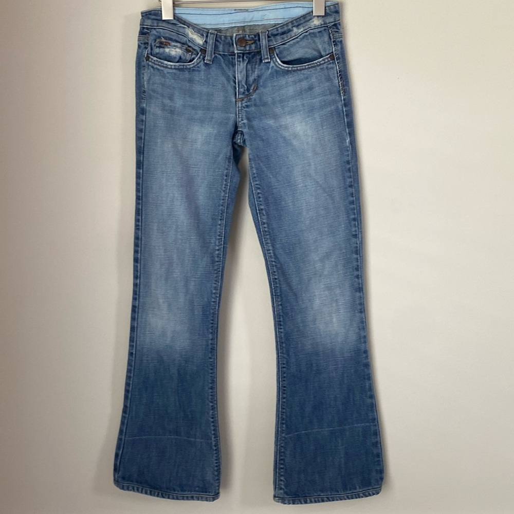 Joe's distressed light wash jeans size 25